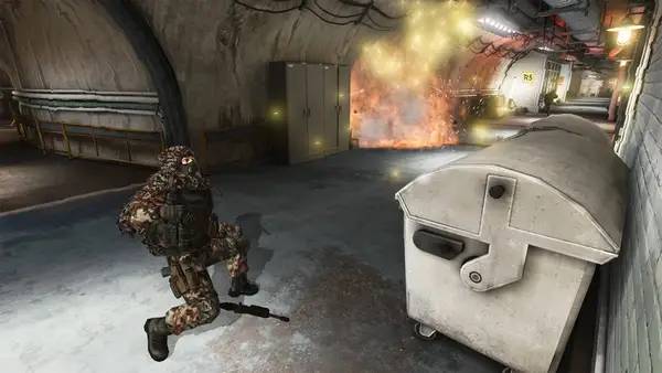 Процесс взаимодействия с другими участниками America's Army Proving Grounds