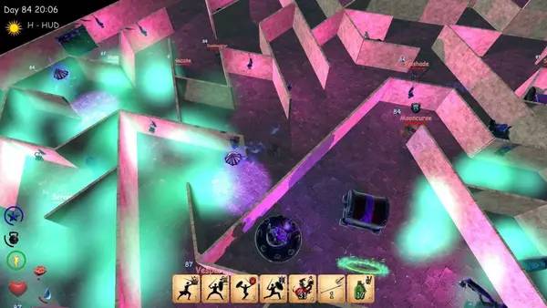 Процесс взаимодействия с другими участниками Archipelago Island Survival