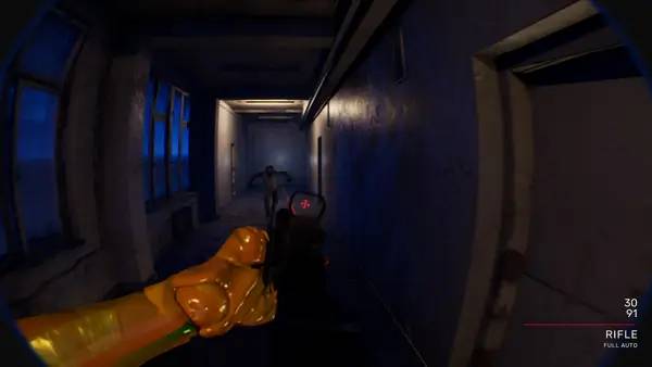 Процесс взаимодействия с другими участниками Backrooms Bodycam