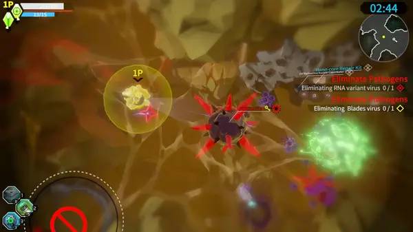 Процесс взаимодействия с другими участниками Bacterium