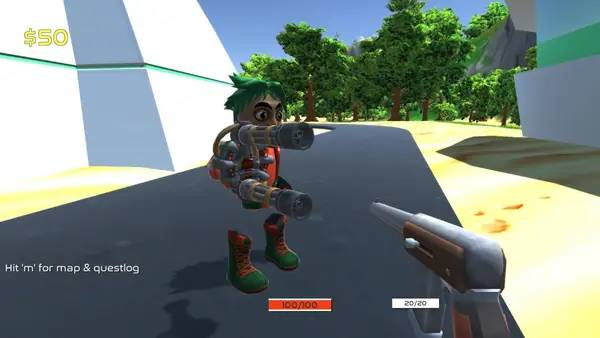 Процесс взаимодействия с другими участниками BadLands RoadTrip