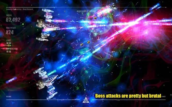 Процесс взаимодействия с другими участниками Beat Hazard