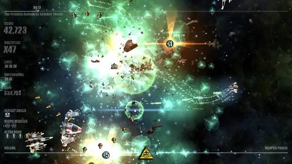 Процесс взаимодействия с другими участниками Beat Hazard Ultra