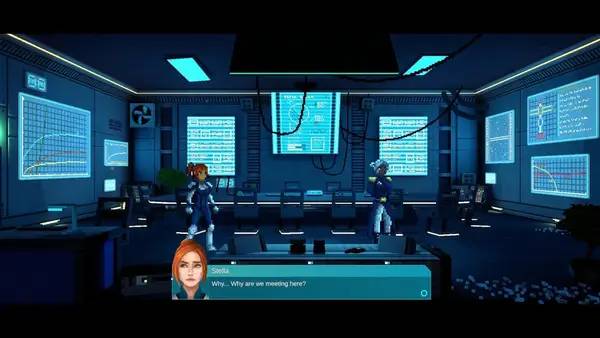 Процесс взаимодействия с другими участниками Between Horizons