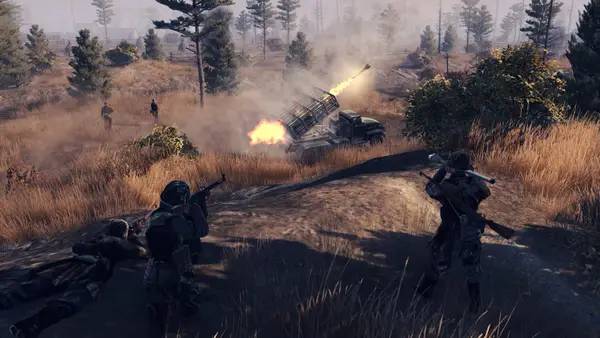 Процесс взаимодействия с другими участниками Call to Arms - Gates of Hell  Ostfront