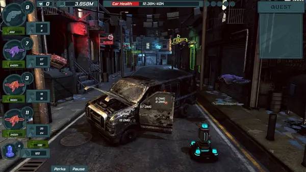 Процесс взаимодействия с другими участниками Car Demolition Clicker