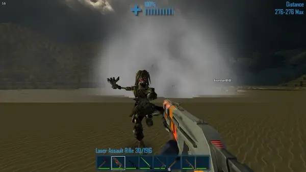 Процесс взаимодействия с другими участниками CastleMiner Z