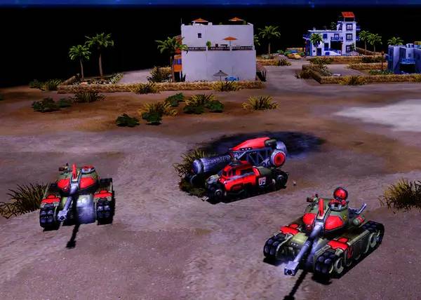 Процесс взаимодействия с другими участниками Command & Conquer Red Alert 3 - Armor Rush