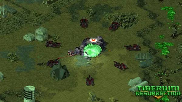 Процесс взаимодействия с другими участниками Command & Conquer Tiberium Resurrection