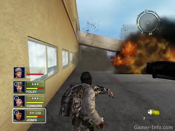 Процесс взаимодействия с другими участниками Conflict  Desert Storm 2 Back to Baghdad