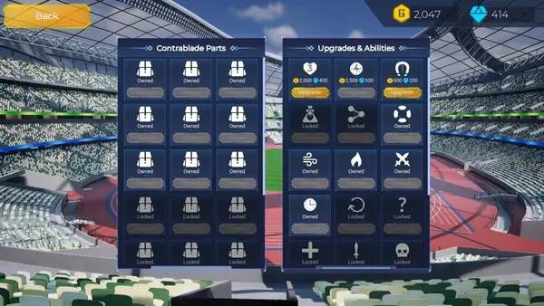 Процесс взаимодействия с другими участниками Contrablade Stadium Rush