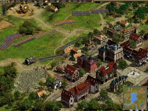 Процесс взаимодействия с другими участниками Cossacks 2 Battle for Europe