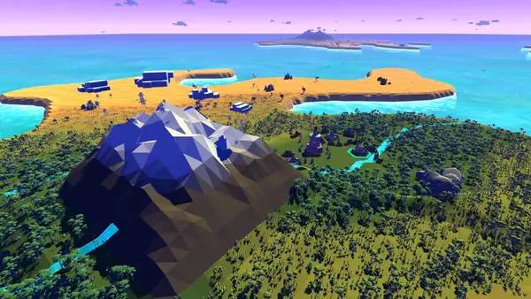 Процесс взаимодействия с другими участниками Crest - an indirect god sim