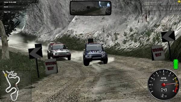 Процесс взаимодействия с другими участниками Cross Racing Championship Extreme