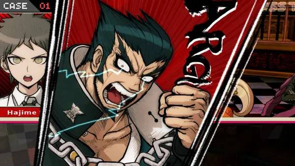 Процесс взаимодействия с другими участниками Danganronpa 2 Goodbye Despair