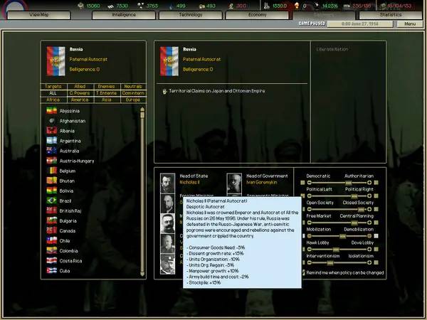 Процесс взаимодействия с другими участниками Darkest Hour A Hearts of Iron Game