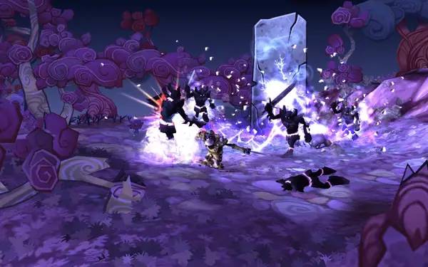 Процесс взаимодействия с другими участниками DeathSpank