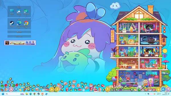 Процесс взаимодействия с другими участниками Desk Paws