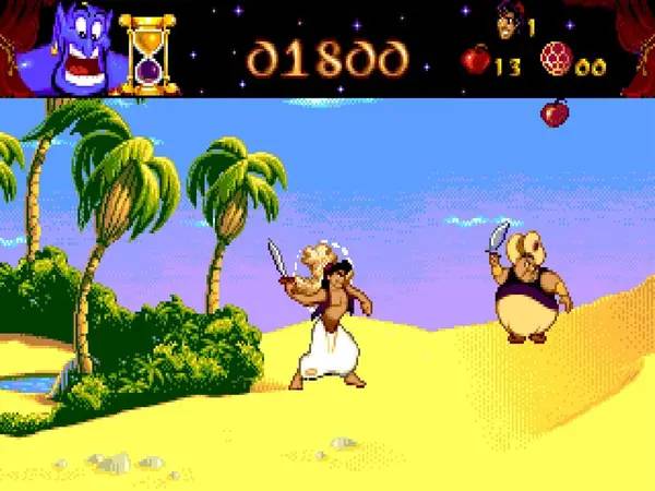 Процесс взаимодействия с другими участниками Disney 16-bit Classics  Aladdin + The Lion King + The Jungle Book