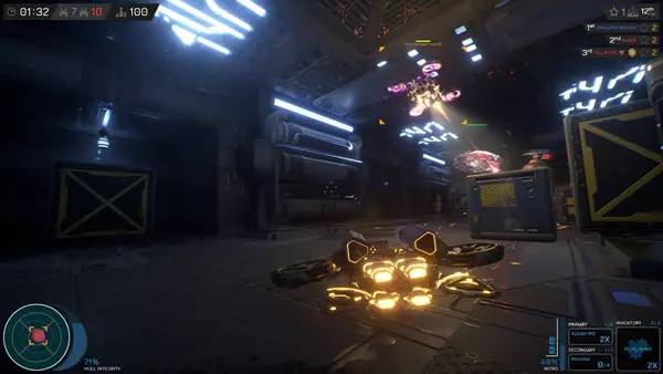 Процесс взаимодействия с другими участниками DRONE The Game