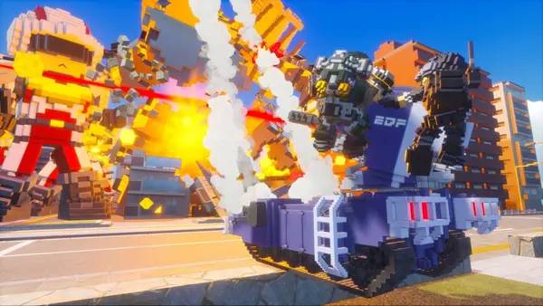 Процесс взаимодействия с другими участниками EARTH DEFENSE FORCE  WORLD BROTHERS 2