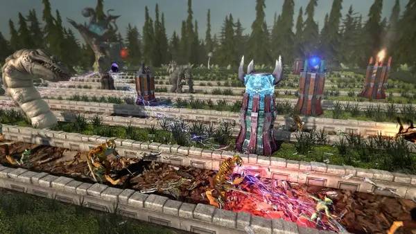 Процесс взаимодействия с другими участниками Elemental War