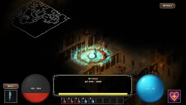 Процесс взаимодействия с другими участниками Escape from Deathmark Dungeon