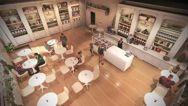 Процесс взаимодействия с другими участниками Espresso Tycoon