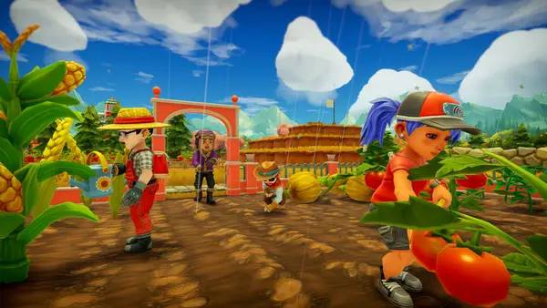 Процесс взаимодействия с другими участниками Farm Together 2