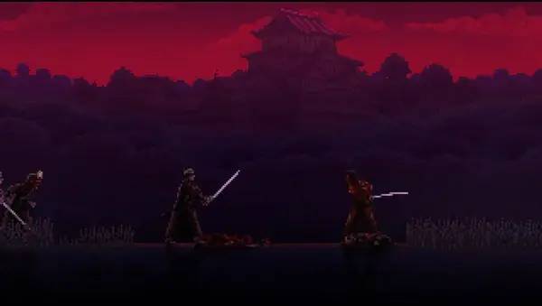 Процесс взаимодействия с другими участниками First Cut Samurai Duel