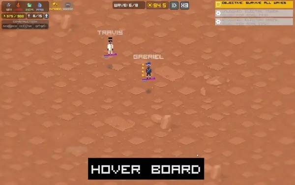 Процесс взаимодействия с другими участниками Freaking Meatbags