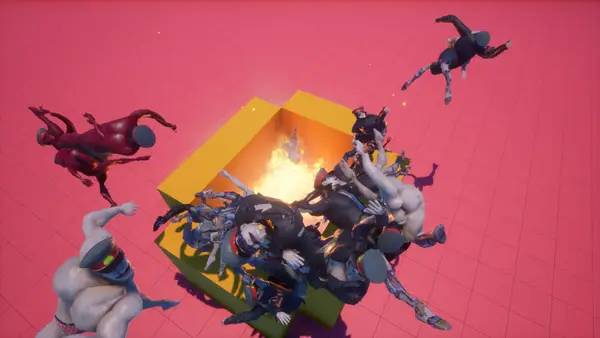 Процесс взаимодействия с другими участниками FUCK STALIN