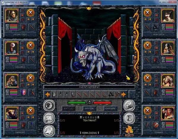 Процесс взаимодействия с другими участниками Grimoire   Heralds of the Winged Exemplar (V2)