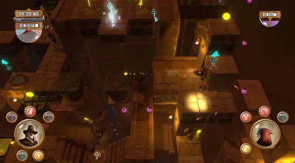 Процесс взаимодействия с другими участниками Hamilton's Great Adventure