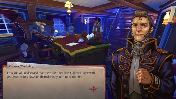 Процесс взаимодействия с другими участниками Herald  The Interactive Period Drama – Complete Edition