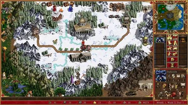 Процесс взаимодействия с другими участниками Heroes of Might and Magic 3 - HD Edition