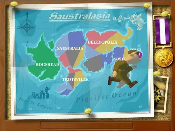 Процесс взаимодействия с другими участниками Hogs of War