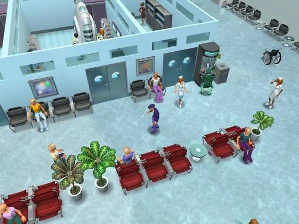 Процесс взаимодействия с другими участниками Hospital Tycoon