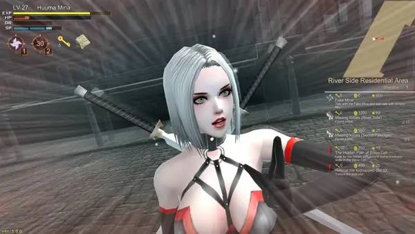 Процесс взаимодействия с другими участниками Huuma Mina The Secret of Immortality