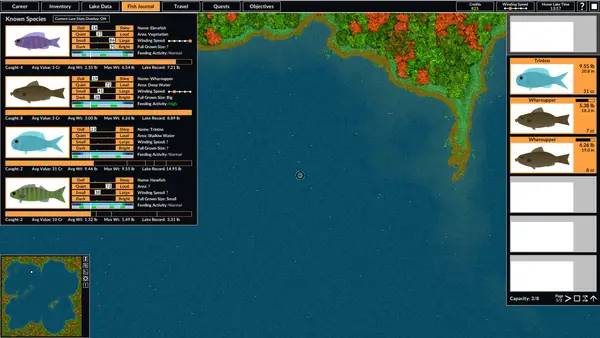 Процесс взаимодействия с другими участниками Intergalactic Fishing