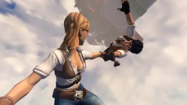 Процесс взаимодействия с другими участниками Jack Keane 2 - The Fire Within