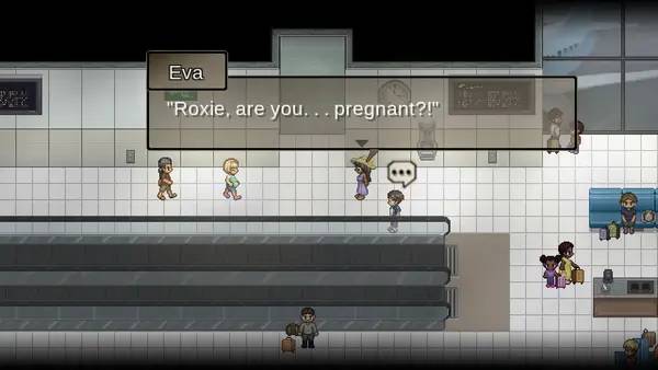 Процесс взаимодействия с другими участниками Just A To the Moon Series Beach Episode