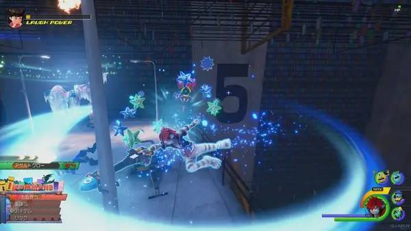 Процесс взаимодействия с другими участниками Kingdom Hearts 3 and Re Mind