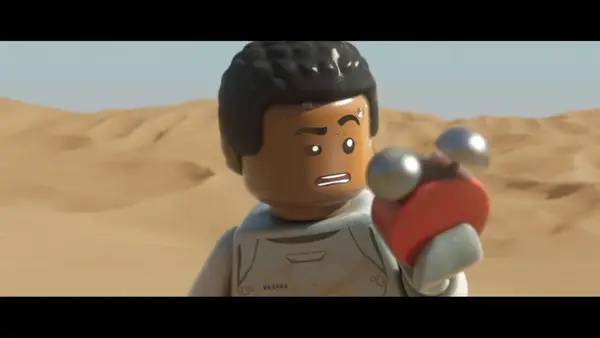 Процесс взаимодействия с другими участниками LEGO STAR WARS The Force Awakens
