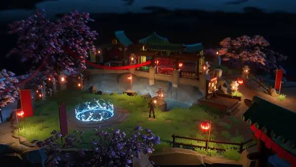 Процесс взаимодействия с другими участниками Len's Island