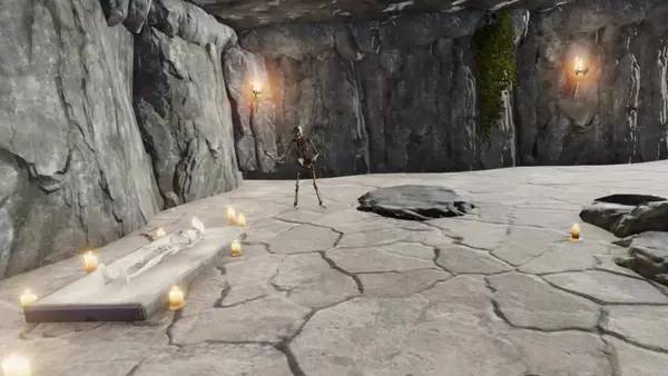 Процесс взаимодействия с другими участниками Mage VR The Lost Memories