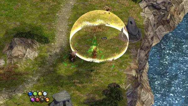 Процесс взаимодействия с другими участниками Magicka