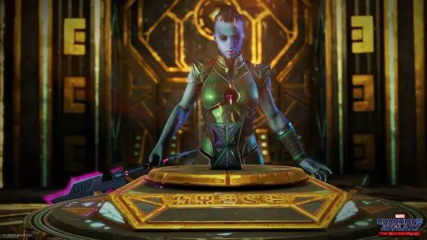 Процесс взаимодействия с другими участниками Marvel's Guardians of the Galaxy  The Telltale Series