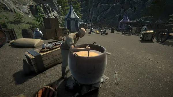 Процесс взаимодействия с другими участниками Medieval Machines Builder