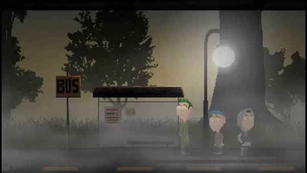 Процесс взаимодействия с другими участниками Moth Lake  A Horror Story